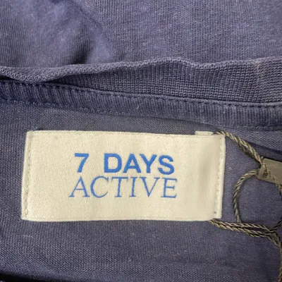 T-shirt (Blå) från 7 Days Active Bomull, Elastan thumbnail 3