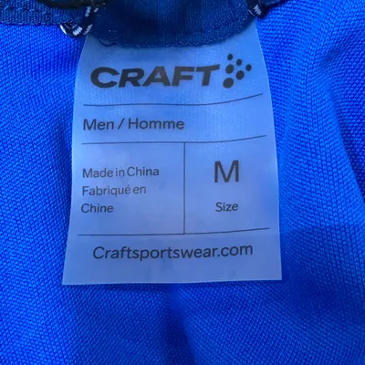 Cykeltröja (Blå, Flerfärgad) från Craft Polyester thumbnail 3