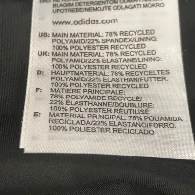 Maillot de bain une pièce (Noir) de Adidas Polyamide, Polyester, Élasthane thumbnail 5
