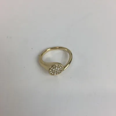Ring (Guldfärgad) från Pilgrim Rostfritt stål