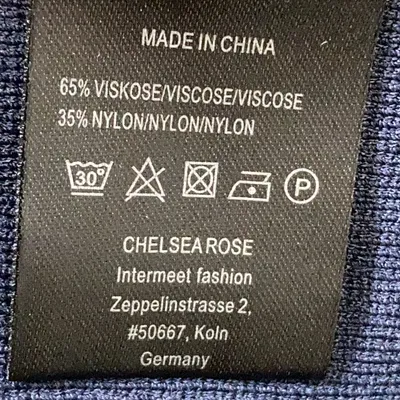 Tröja (Blå) från Chelsea Rose NYC Viskos, Nylon thumbnail 4