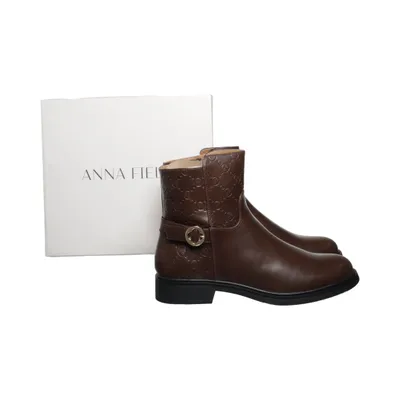 Ankle boots (Brown) from Anna Field Polyester