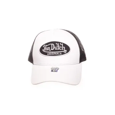 Trucker cap (Sort, Hvid) fra Von Dutch Polyester
