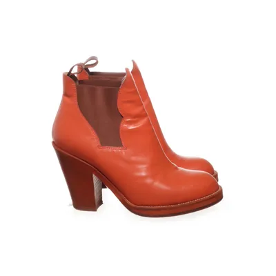Støvletter (Orange) fra Acne Studios Læder