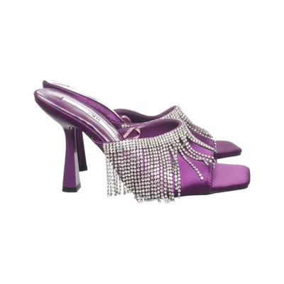 Mules (Lila, Silverfärgad) från Zara
