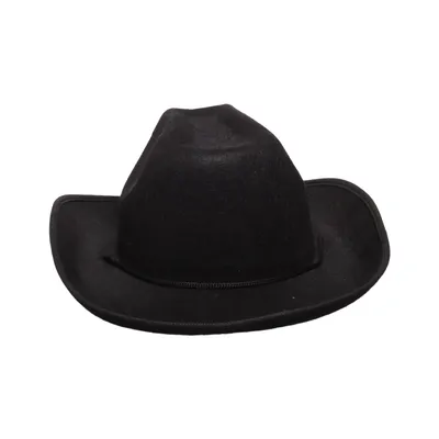 Cowboyhatt (Svart)