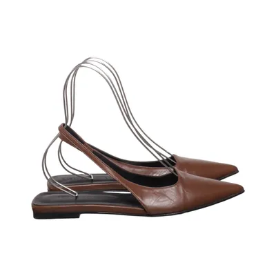 Ballerinaskor (Brun) från Rabens Saloner Skinn