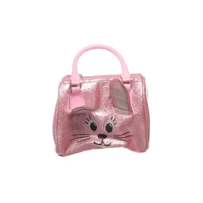 Handväska (Rosa, Silverfärgad) Bomull, Polyester, Polyuretan