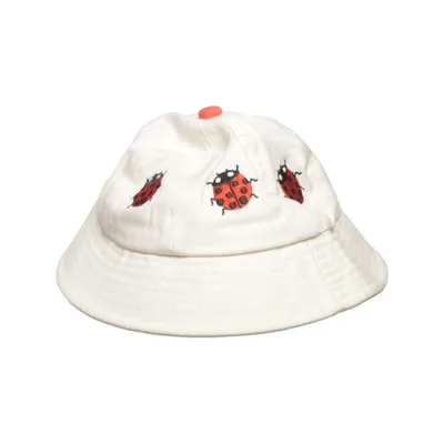 Buckethatt (Beige, Röd, Svart) från Mini Rodini Bomull