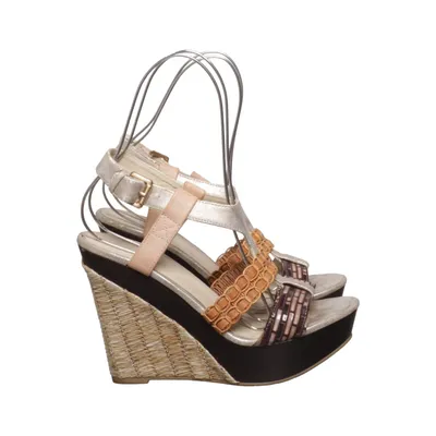 Wedges (Brown, Silver, Beige) from Bullboxer Leather