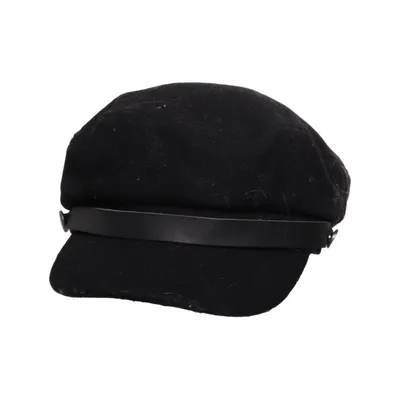 Skipper cap (Black) from Lindex Polyester, Wool