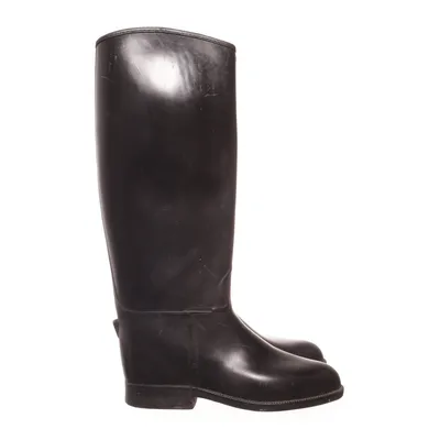 Ridstövlar (Svart) Skinnimitation