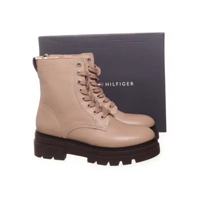 Kängor (Bicolor Leather Lace Up) från Tommy Hilfiger Skinn