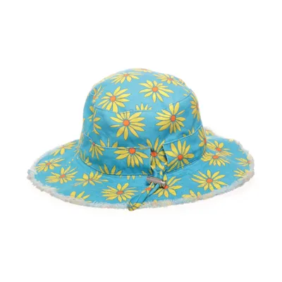 Bøllehat (Le Bob Artichaut Floral Logo Bucket Hat) fra Jacquemus Bomuld