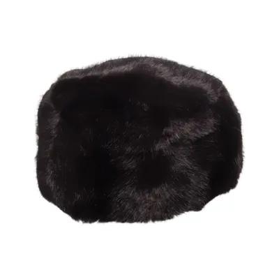 Pälsmössa (Svart) från NA-KD Polyester