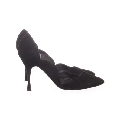 Pumps (Black) from Manolo Blahnik Suede