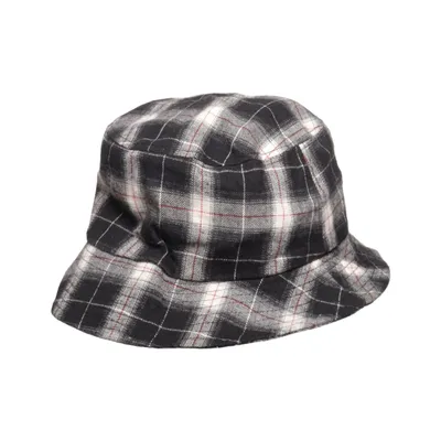 Buckethatt (Svart, Vit, Röd) från Reason Bomull