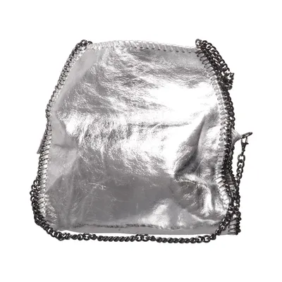 Handtas (Zilver) van Vera Pelle Italy Leer