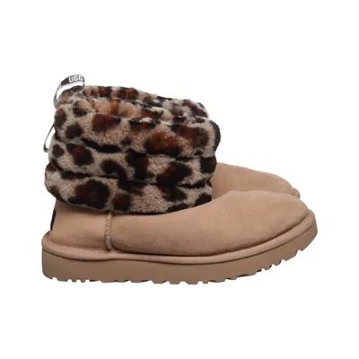 Boots (Fluff Mini Quilted Leopard ) från UGG Mocka