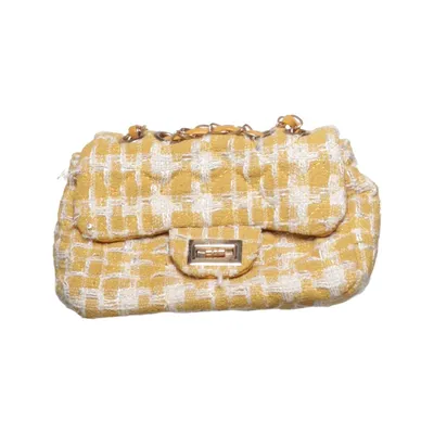 Sac à bandoulière (Jaune, Blanc)