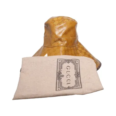 Buckethatt (Brun) från Adidas x Gucci Bomull, Linne, Polyamid, Viskos