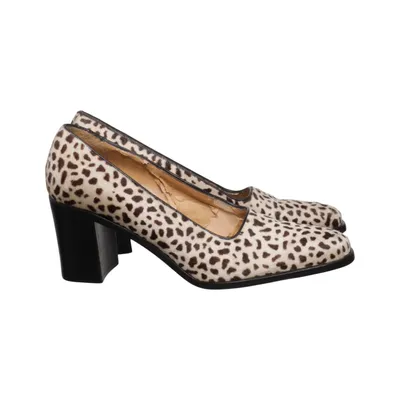 Pumps (Beige, Svart, Flerfärgad) från Franco Sarto Skinn