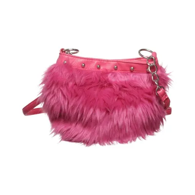 Sac à bandoulière (Rose) Fausse fourrure