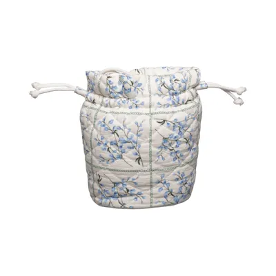 Axelremsväska (Vit, Blå) från Extended by Lindex Bomull, Polyester