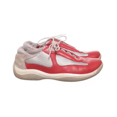 Sneakers (Rød, Grå) fra Prada Linea Rossa Læder