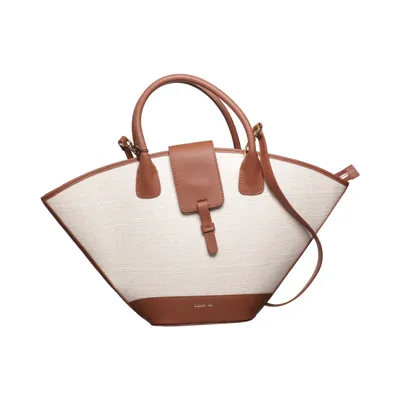 Handväska (Beige, Brun) från Paris/64