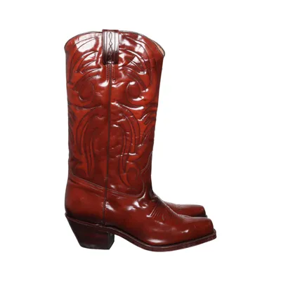 Cowboyboots (Brun) från Mora Skinn