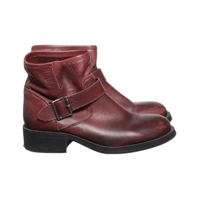 Ankle boots (Brown) from Adele Altman