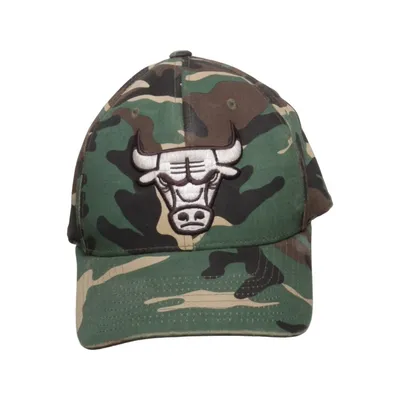 Baseballkasket (Grøn, Flerfarvet) fra Chicago Bulls Bomuld, Elastan