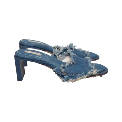 Mules (Blau) von Miista Leder