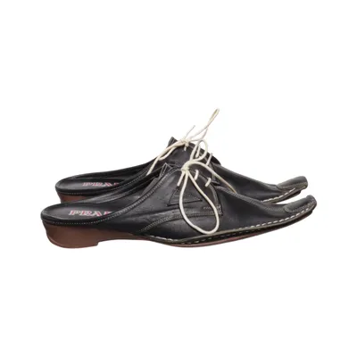 Hjemmeskor (Vintage) fra Prada Læder