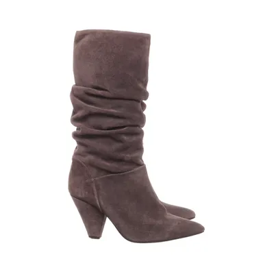 Boots (Gray) from Henry Kole Suede