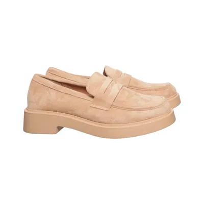 Loafers (Beige) from Ideal Shoes