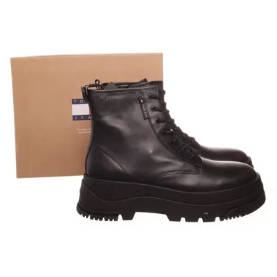 Kängor (Lace Up Flatform Boot) från Tommy Hilfiger Jeans Skinn