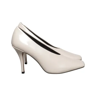 Pumps (Vit) från NA-KD Skinn