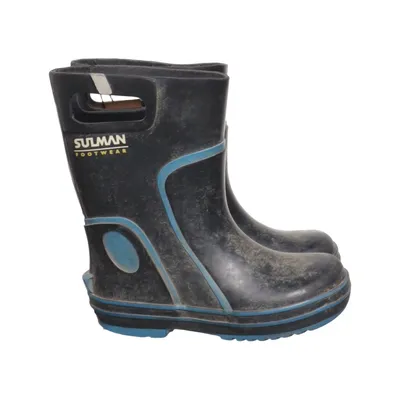 Low rubber boots (Black, Blue) from Sulman