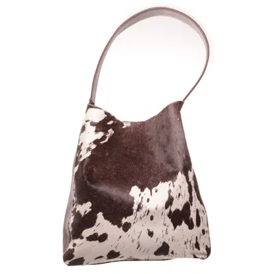 Håndtaske (ShelbyMBG Bag Cow Print) fra Markberg Læder
