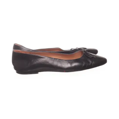 Ballerina's (Zwart) van Flattered Leer