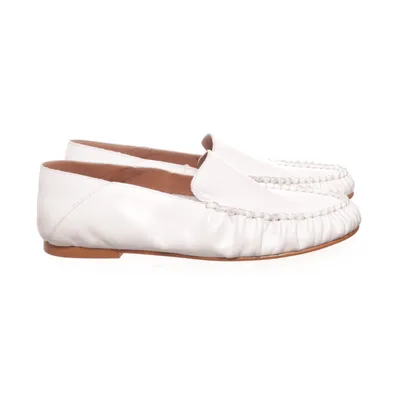 Loafers (Vit) från Flattered Skinn