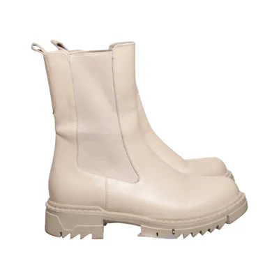 Bottines Chelsea (Leather Profile Chelsea Boots) de NA-KD Cuir, Polyester