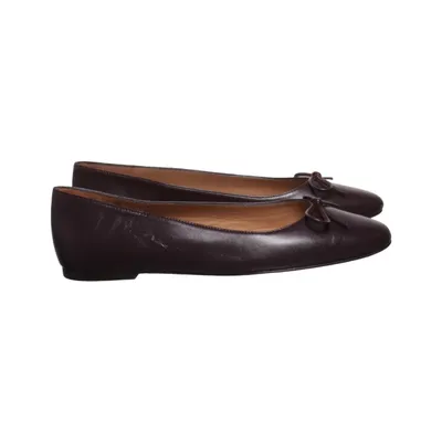 Ballet flats (Bodil) from Flattered Leather
