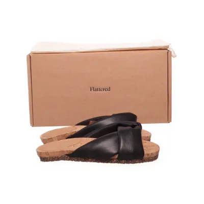 Sandals (Lou) from Flattered Faux leather