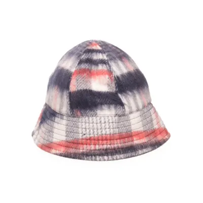 Bucket hat (Blue, Multicolored) from Weekday Polyester, Acrylic, Wool