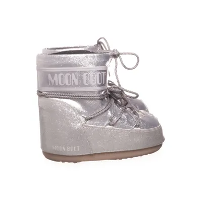 Enkellaarzen (Zilver) van Moon Boot