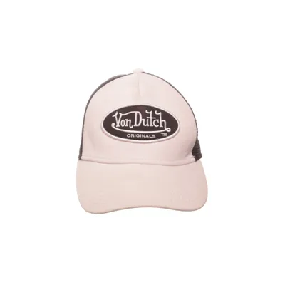 Truckerkeps (Vit, Svart) från Von Dutch Polyester