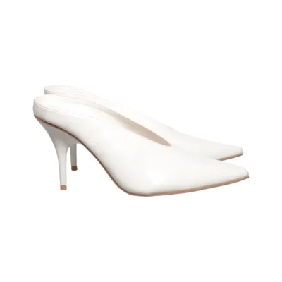 Mules (Blanc) de Meshki
